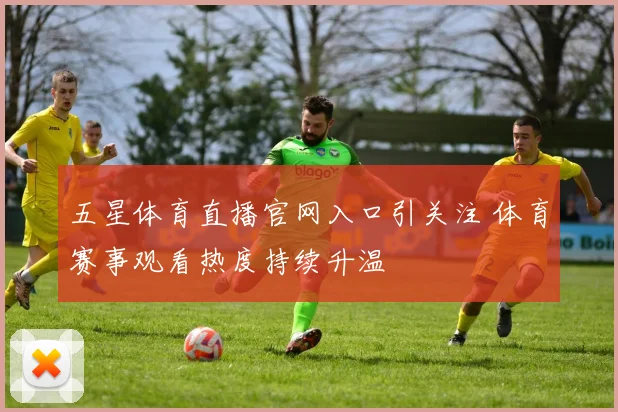五星体育直播官网入口引关注 体育赛事观看热度持续升温